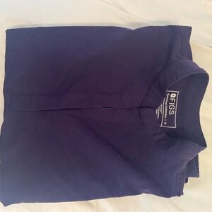 FIGS Men's Deep Blue Casual Shirt